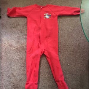 Baby Looney Tunes Sleepers Size 6 Tall New